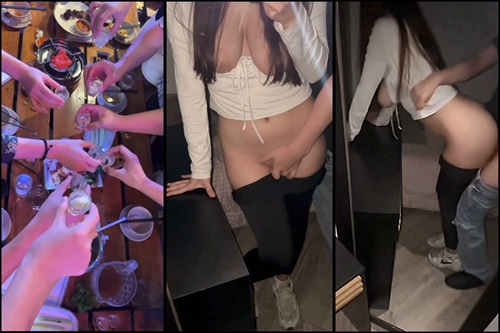 Đi nhậu gạ luôn được bé 2k5 chubby cùng sở thích public
