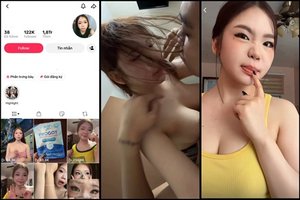 Hot TikToker 2k7 hơn 120k fl vú to lộ clip địt nhau (Part 1)